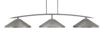 Kurve Three Light Bar in Graphite (200|3733-GP-424-GP)