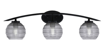 Kurve Three Light Bath Bar in Matte Black (200|3723-MB-5112)