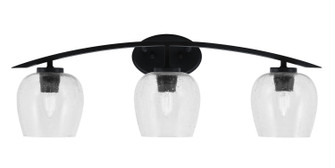 Kurve Three Light Bath Bar in Matte Black (200|3723-MB-4810)