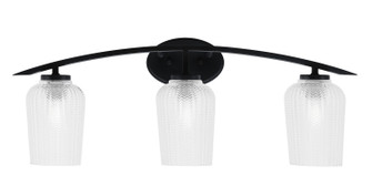 Kurve Three Light Bath Bar in Matte Black (200|3723-MB-4250)