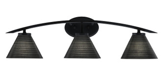 Kurve Three Light Bath Bar in Matte Black (200|3723-MB-4059)