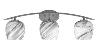 Kurve Three Light Bath Bar in Graphite (200|3723-GP-4819)