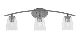 Kurve Three Light Bath Bar in Graphite (200|3723-GP-461)
