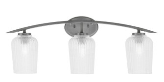 Kurve Three Light Bath Bar in Graphite (200|3723-GP-4250)