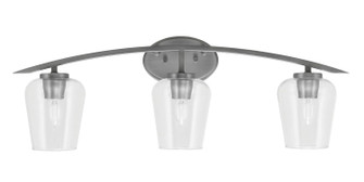 Kurve Three Light Bath Bar in Graphite (200|3723-GP-210)