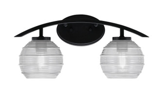 Kurve Two Light Bath Bar in Matte Black (200|3722-MB-5110)