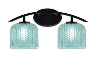 Kurve Two Light Bath Bar in Matte Black (200|3722-MB-4615)