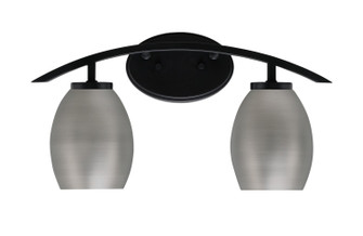 Kurve Two Light Bath Bar in Matte Black (200|3722-MB-426-GP)