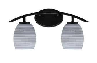 Kurve Two Light Bath Bar in Matte Black (200|3722-MB-4022)