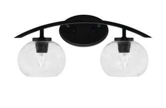 Kurve Two Light Bath Bar in Matte Black (200|3722-MB-202)