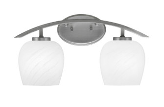 Kurve Two Light Bath Bar in Graphite (200|3722-GP-4811)