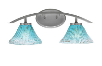 Kurve Two Light Bath Bar in Graphite (200|3722-GP-458)