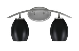 Kurve Two Light Bath Bar in Graphite (200|3722-GP-426-MB)