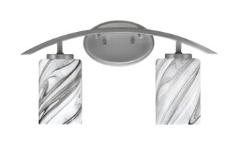 Kurve Two Light Bath Bar in Graphite (200|3722-GP-3009)