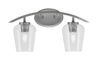 Kurve Two Light Bath Bar in Graphite (200|3722-GP-210)