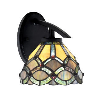 Kurve One Light Wall Sconce in Matte Black (200|3720-MB-9435)