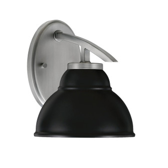 Kurve One Light Wall Sconce in Graphite (200|3720-GP-427-MB)