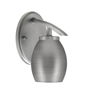 Kurve One Light Wall Sconce in Graphite (200|3720-GP-426-GP)