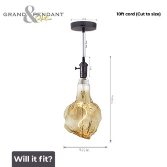 Builder Fixtures Pendant in Antique (427|810168)