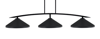 Kurve Three Light Bar in Matte Black (200|3733-MB-424-MB)