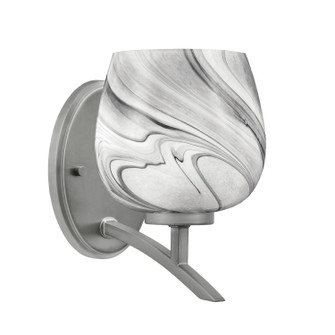 Kurve One Light Wall Sconce in Graphite (200|3721-GP-4819)