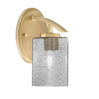 Kurve One Light Wall Sconce in New Age Brass (200|3720-NAB-542) Kurve One Light Wall Sconce in New Age Brass (200|3720-NAB-542)