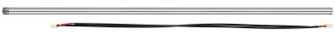 Breezymeadow Extension Rod in Brushed Steel (225|CF-1001-ROD-48)