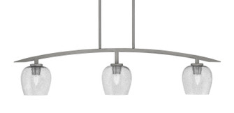 Kurve Three Light Island Pendant in Graphite (200|3736-GP-4812)
