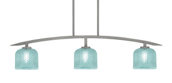 Kurve Three Light Island Pendant in Graphite (200|3736-GP-4615)