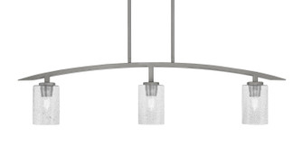 Kurve Three Light Island Pendant in Graphite (200|3736-GP-3002)