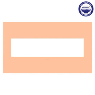 Four-Gang Screwless Wall Plate with Microban (246|AWP4GPY)