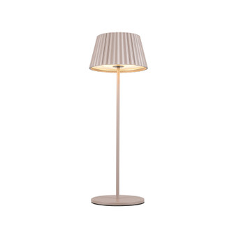 Dario LED Table Lamp in Moonstone Gray (347|TL65614-MN)