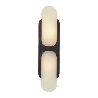 Odin Two Light Wall Vanity in Urban Bronze/Alabaster (452|WV357217UBAR)