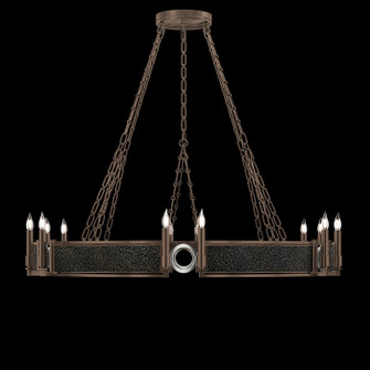 Mirage 12 Light Chandelier in Bronze/Nickel/Black Knight (48|100048-223)