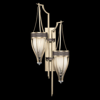 Mirage Wall Sconce in Champagne/Nickel/Pebble (48|100046-621)