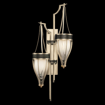Mirage Two Light Wall Sconce in Champagne/Brass/Black Knight (48|100041-613)