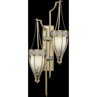 Mirage Two Light Wall Sconce in Soft Gold Leaf/Brass/Coco (48|100041-512)