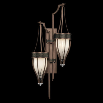 Mirage Two Light Wall Sconce in Bronze/Nickel/Black Knight (48|100041-223)