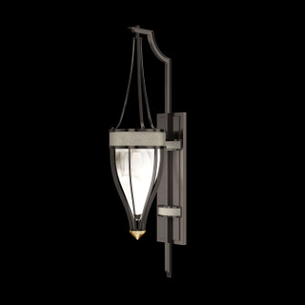 Mirage Wall Sconce in Midnight Steel/Brass/Coco (48|100039-712)