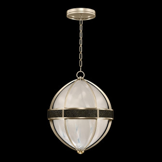 Mirage Three Light Pendant in Champagne/Brass/Black Knight (48|100038-613)