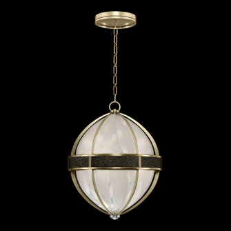 Mirage Three Light Pendant in Soft Gold Leaf/Nickel/Black Knight (48|100038-523)