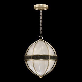 Mirage Three Light Pendant in Soft Gold Leaf/Brass/Black Knight (48|100038-513)