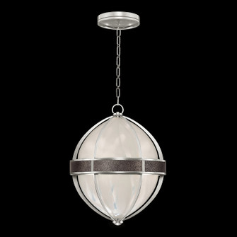 Mirage Three Light Pendant in Silver Leaf/Nickel/Pebble (48|100038-421)