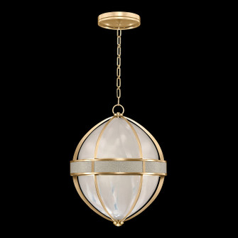 Mirage Three Light Pendant in Gold Leaf/Brass/Coco (48|100038-312)
