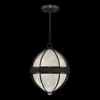 Mirage Three Light Pendant in Black Iron/Brass/Black Knight (48|100038-113)