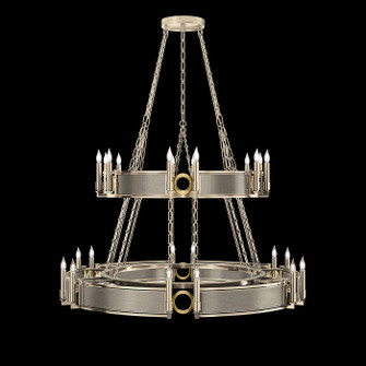 Mirage 24 Light Chandelier in Champagne/Brass/Coco (48|100036-612)