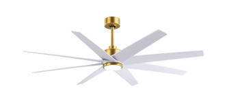 Ariella - LK 64'' Ceiling Fan in Brushed Brass (101|ANLK-BRBR-MWH-64)