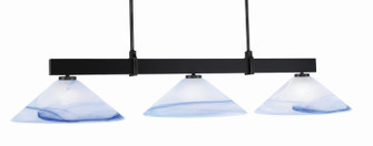 Wellington Three Light Bar in Matte Black (200|1253-MB-514)