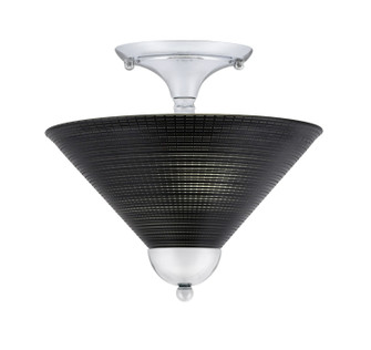 Semi-Flushes Two Light Semi-Flush Mount in Chrome (200|120-CH-4009)