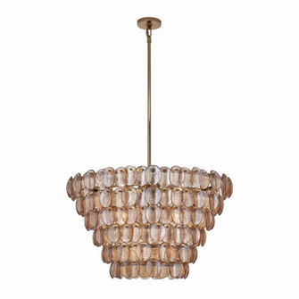 Uroko 14 Light Pendant in Polished Winter Brass (33|524656PWB)